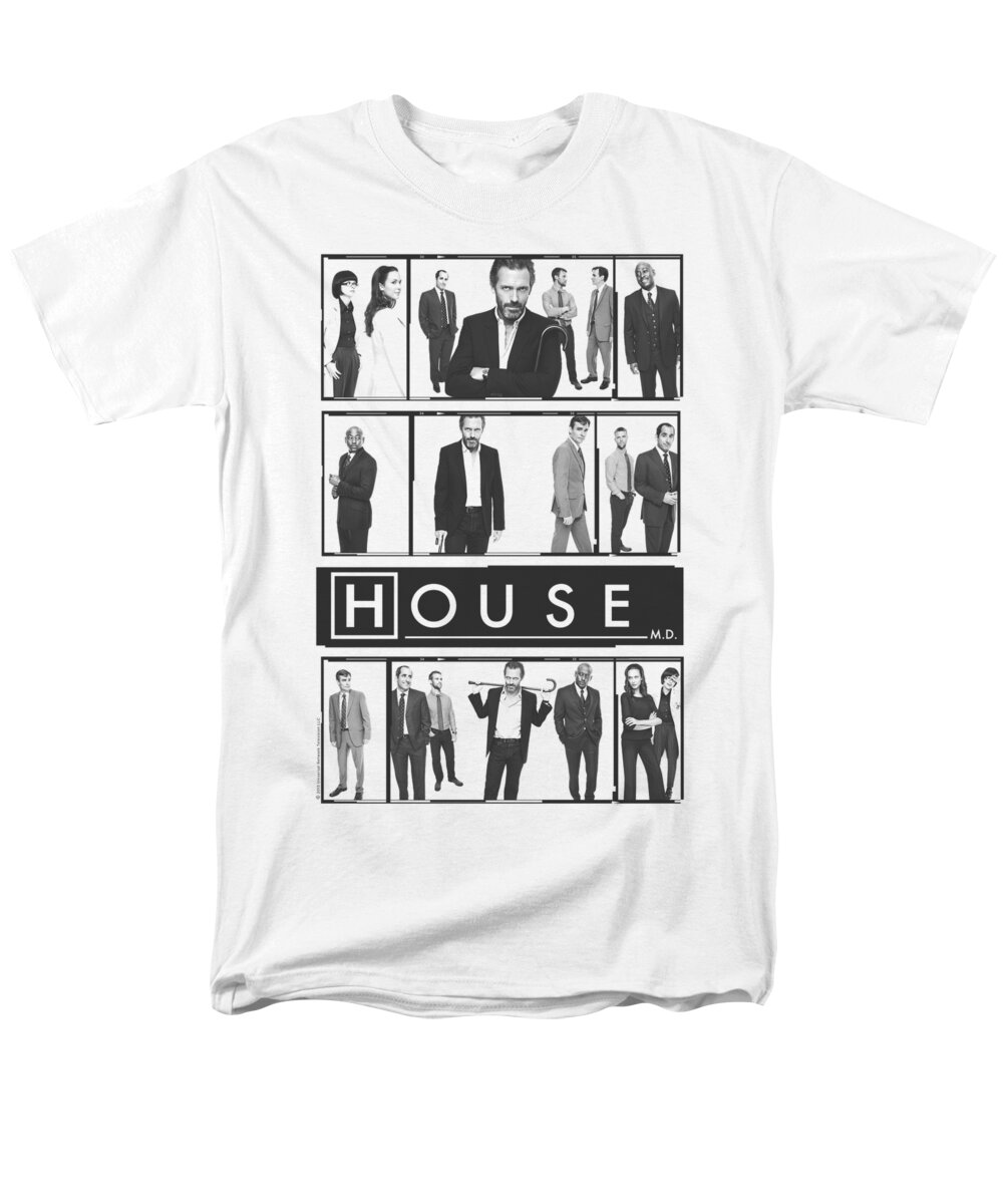 House Men's T-Shirt (Regular Fit) featuring the digital art House - Film by Brand A