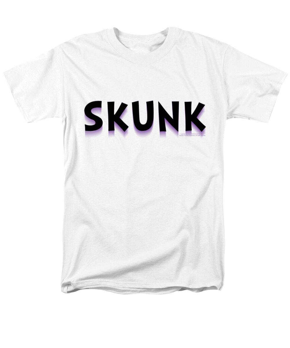  Men's T-Shirt (Regular Fit) featuring the digital art Last Man On Earth - Skunk by Brand A