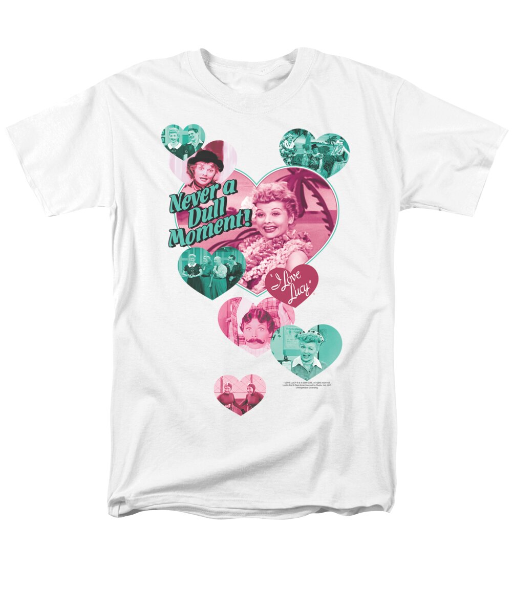 I Love Lucy Men's T-Shirt (Regular Fit) featuring the digital art Lucy - Never A Dull Moment by Brand A