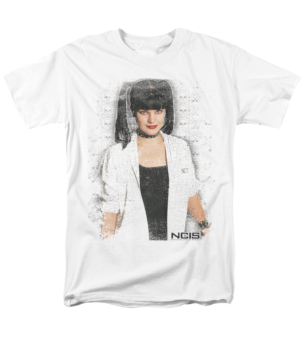 NCIS Men's T-Shirt (Regular Fit) featuring the digital art Ncis - Abby Skulls by Brand A