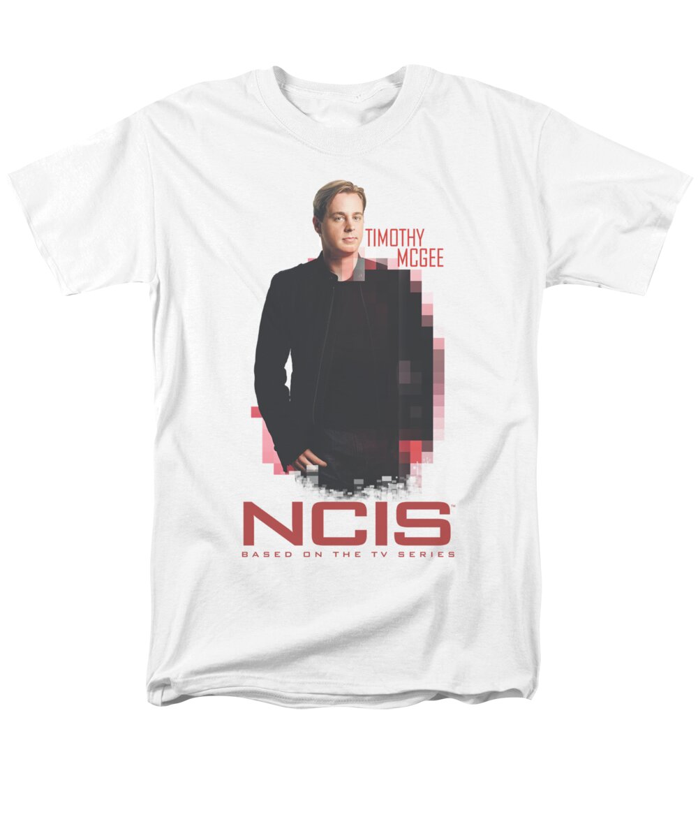 NCIS Men's T-Shirt (Regular Fit) featuring the digital art Ncis - Probie by Brand A