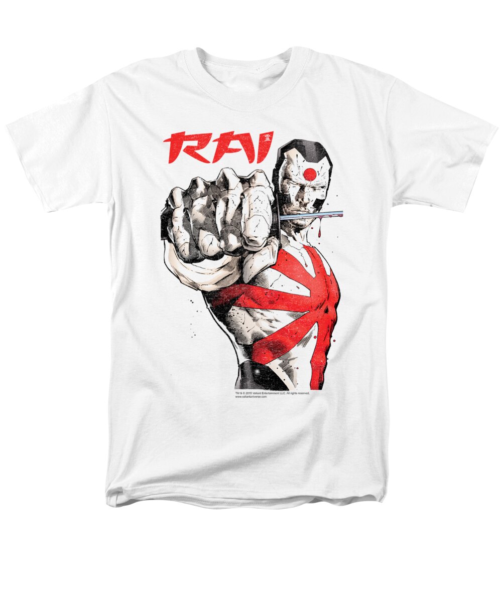  Men's T-Shirt (Regular Fit) featuring the digital art Rai - Sword Drawn by Brand A