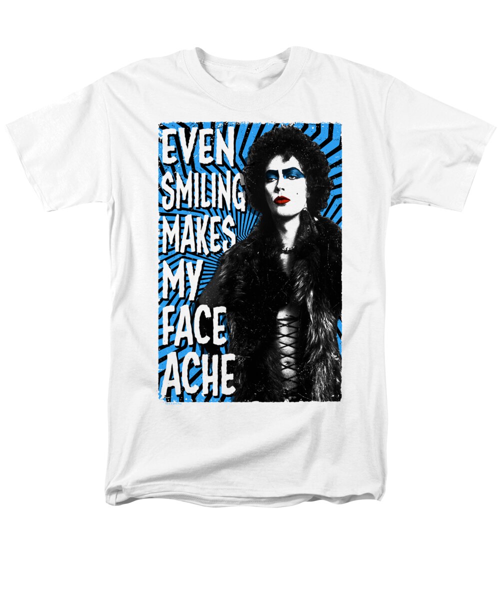  Men's T-Shirt (Regular Fit) featuring the digital art Rocky Horror Picture Show - Face Ache by Brand A