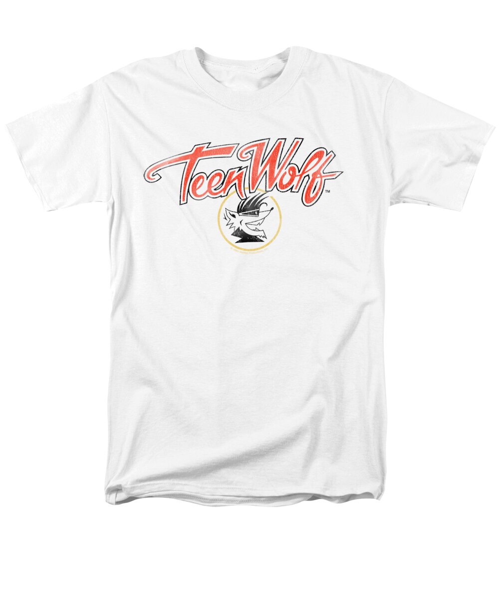  Men's T-Shirt (Regular Fit) featuring the digital art Teen Wolf - Poster Logo by Brand A