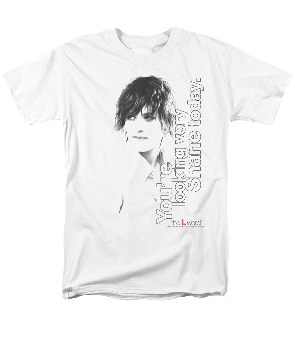 The L Word Men's T-Shirt (Regular Fit) featuring the digital art The L Word - Looking Shane Today by Brand A