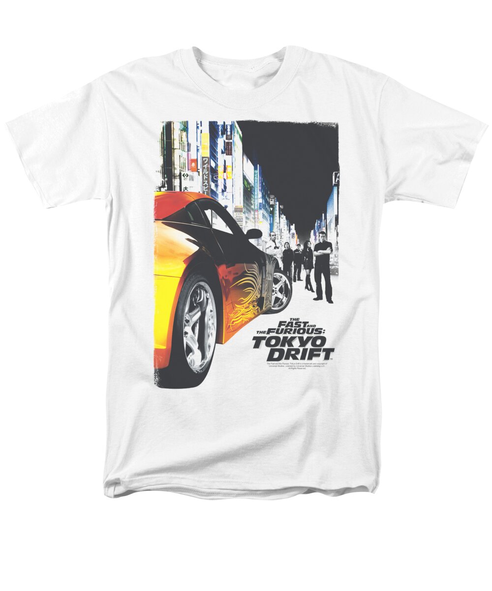 Tokyo Drift Men's T-Shirt (Regular Fit) featuring the digital art Tokyo Drift - Poster by Brand A