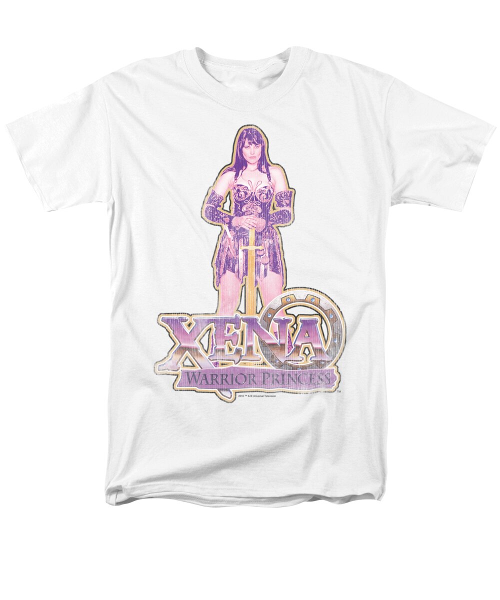 Xena Men's T-Shirt (Regular Fit) featuring the digital art Xena - Stand by Brand A