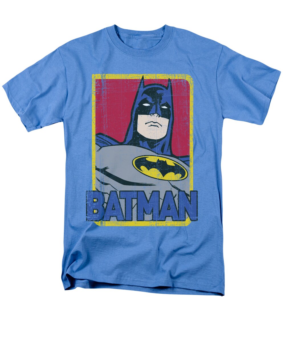 Batman Men's T-Shirt (Regular Fit) featuring the digital art Batman - Primary by Brand A