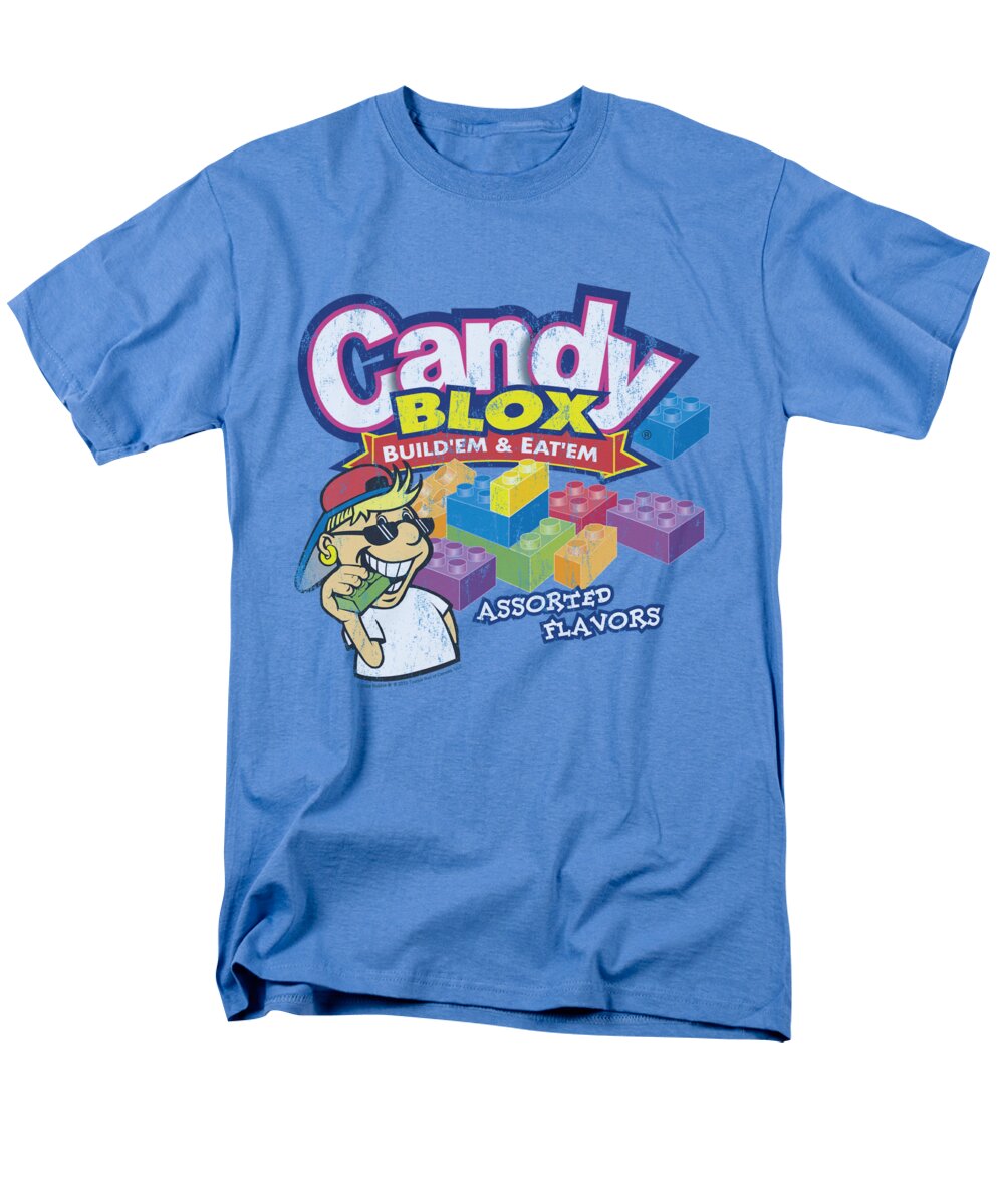 Dubble Bubble Men's T-Shirt (Regular Fit) featuring the digital art Dubble Bubble - Candy Blox by Brand A