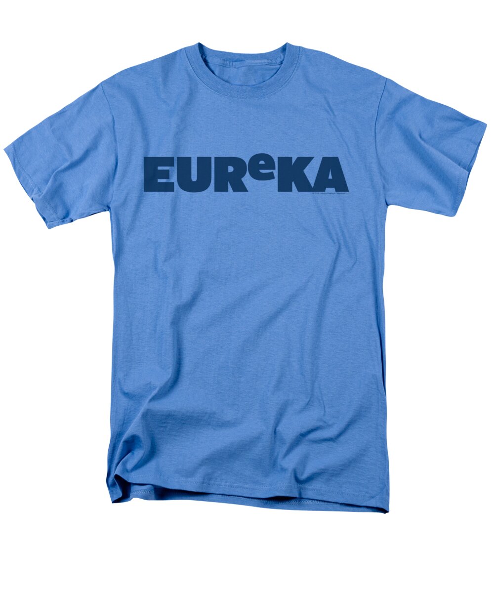 Eureka Men's T-Shirt (Regular Fit) featuring the digital art Eureka - Logo by Brand A