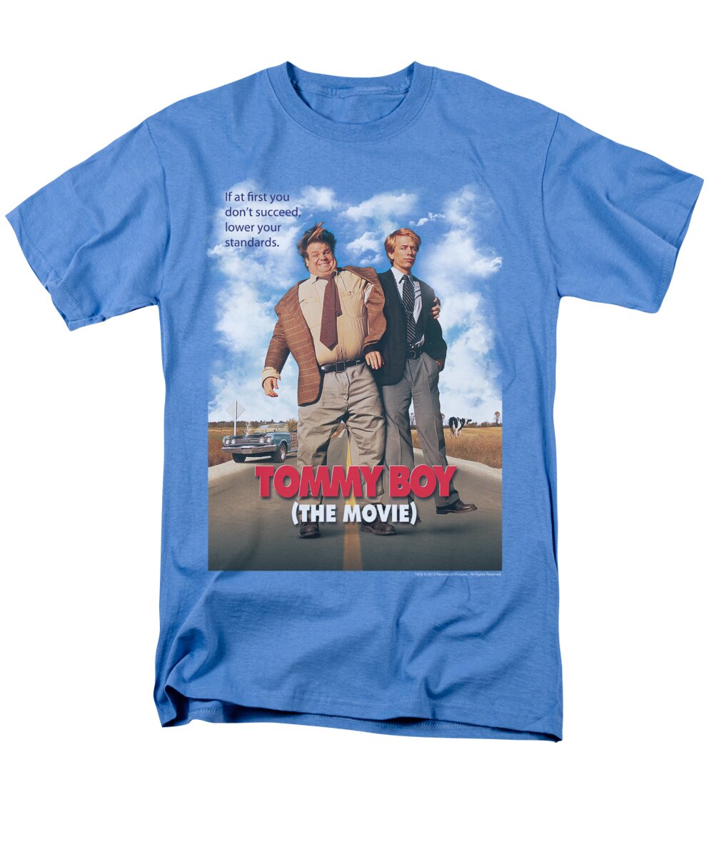 Tommy Boy Men's T-Shirt (Regular Fit) featuring the digital art Tommy Boy - Movie Poster by Brand A