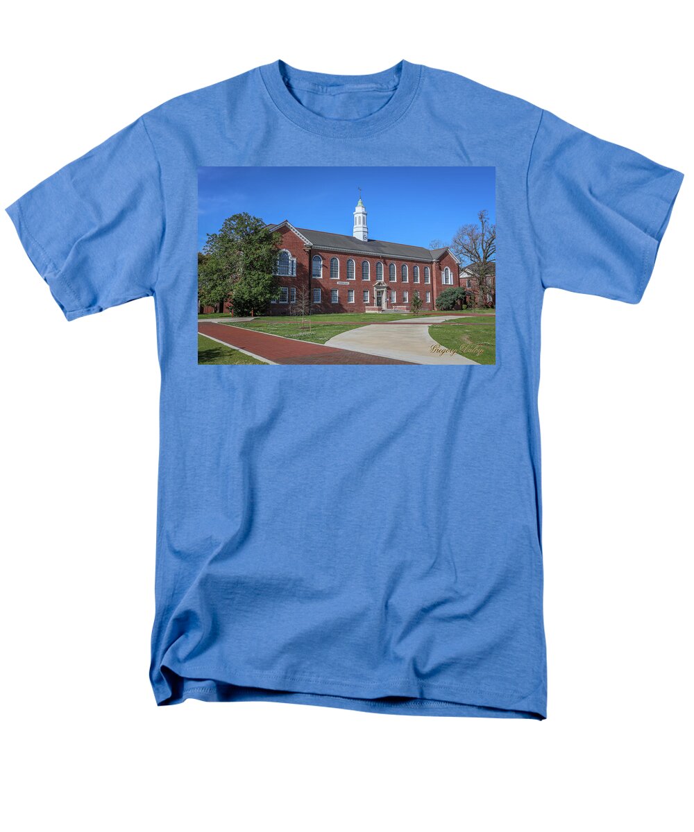 Ul Men's T-Shirt (Regular Fit) featuring the photograph Stephens Hall 2 by Gregory Daley MPSA