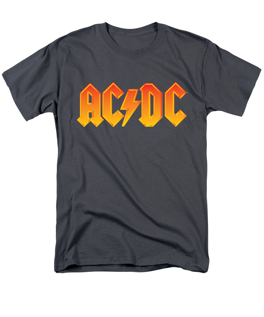 Celebrity Men's T-Shirt (Regular Fit) featuring the digital art Acdc - Logo by Brand A