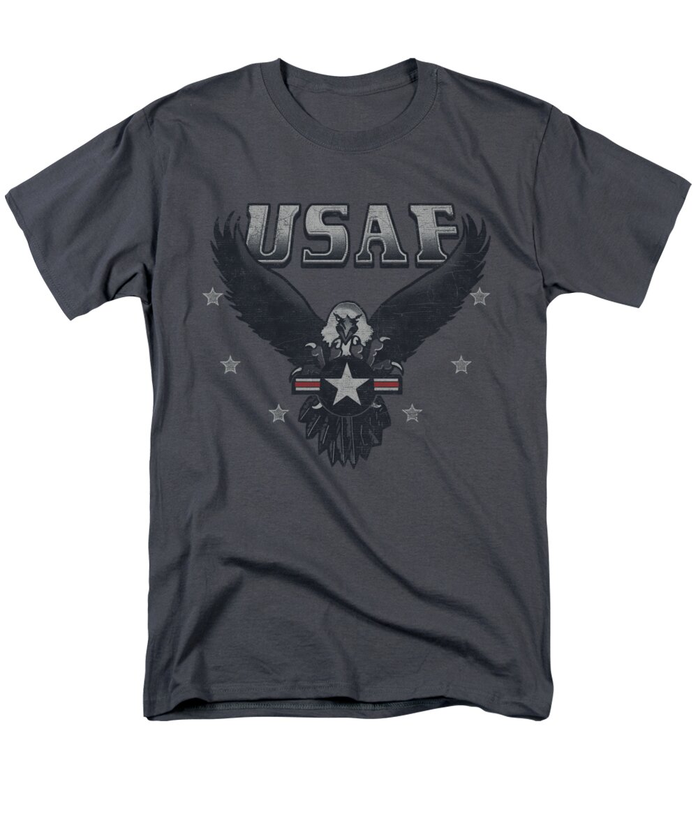Air Force Men's T-Shirt (Regular Fit) featuring the digital art Air Force - Incoming by Brand A