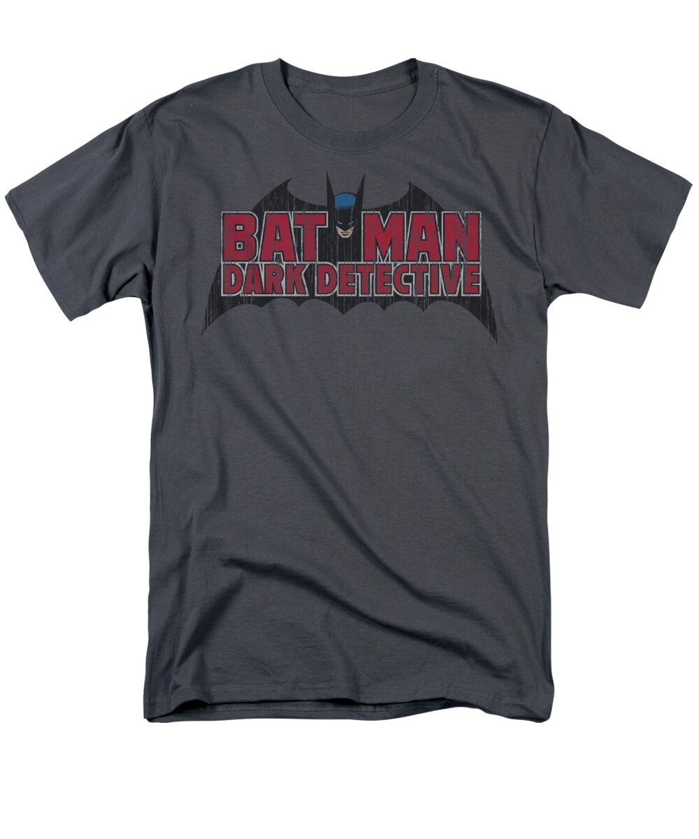 Batman Men's T-Shirt (Regular Fit) featuring the digital art Batman - Dark Detective by Brand A