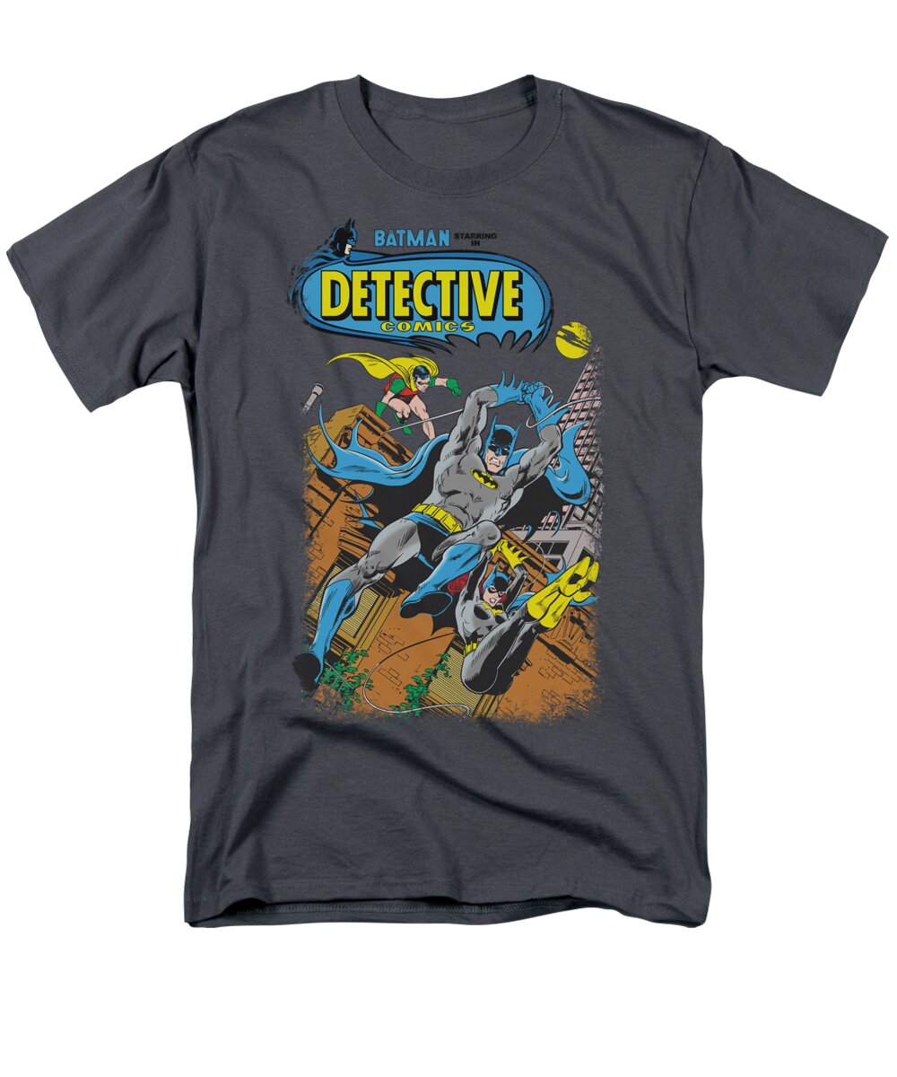 Batman Men's T-Shirt (Regular Fit) featuring the digital art Batman - Detective #487 by Brand A