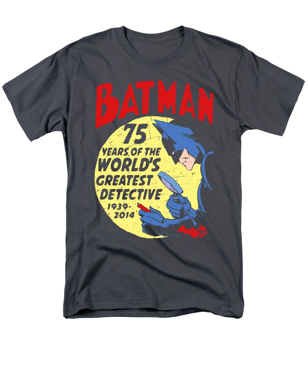  Men's T-Shirt (Regular Fit) featuring the digital art Batman - Detective 75 by Brand A