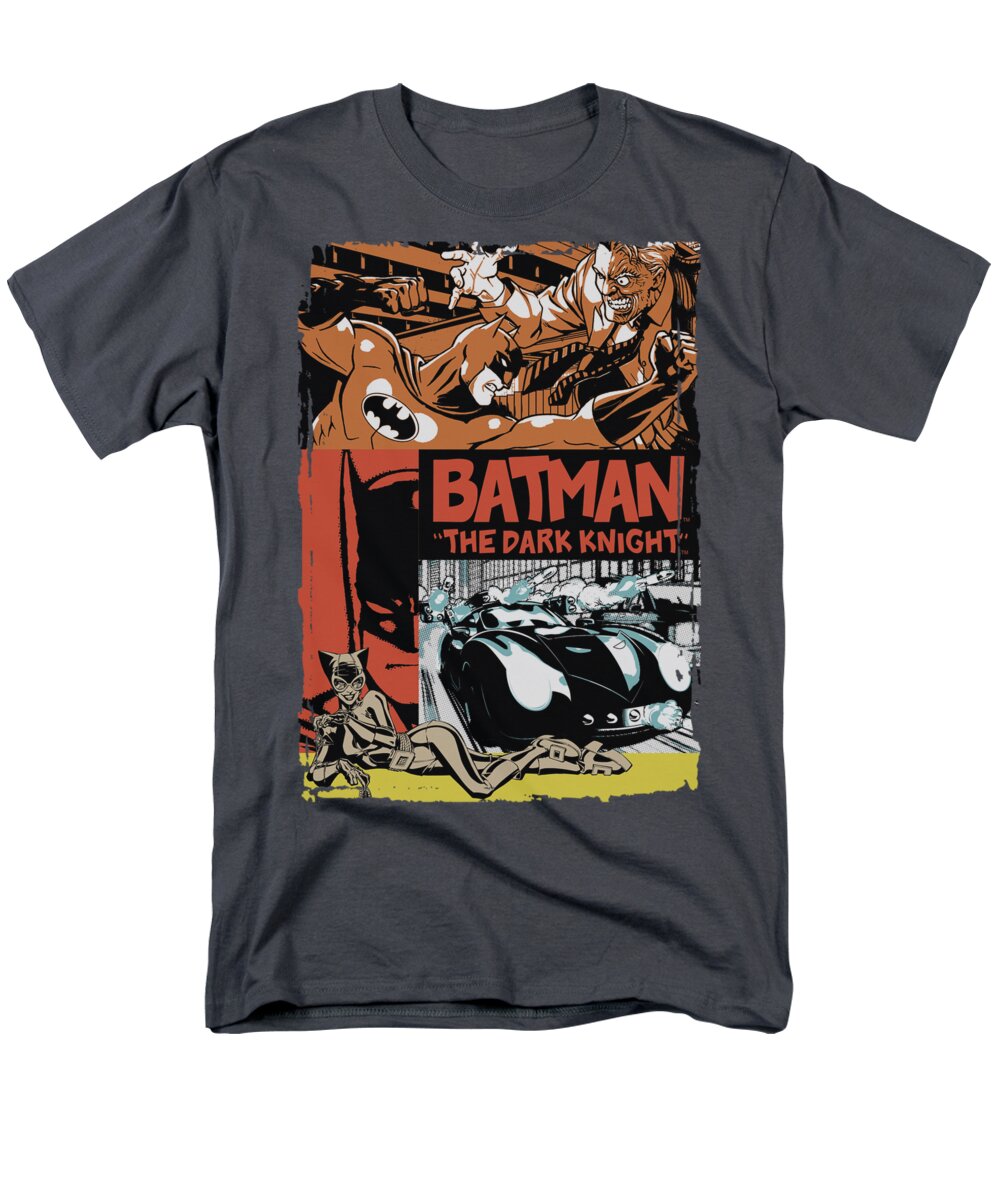 Batman Men's T-Shirt (Regular Fit) featuring the digital art Batman - Old Movie Poster by Brand A
