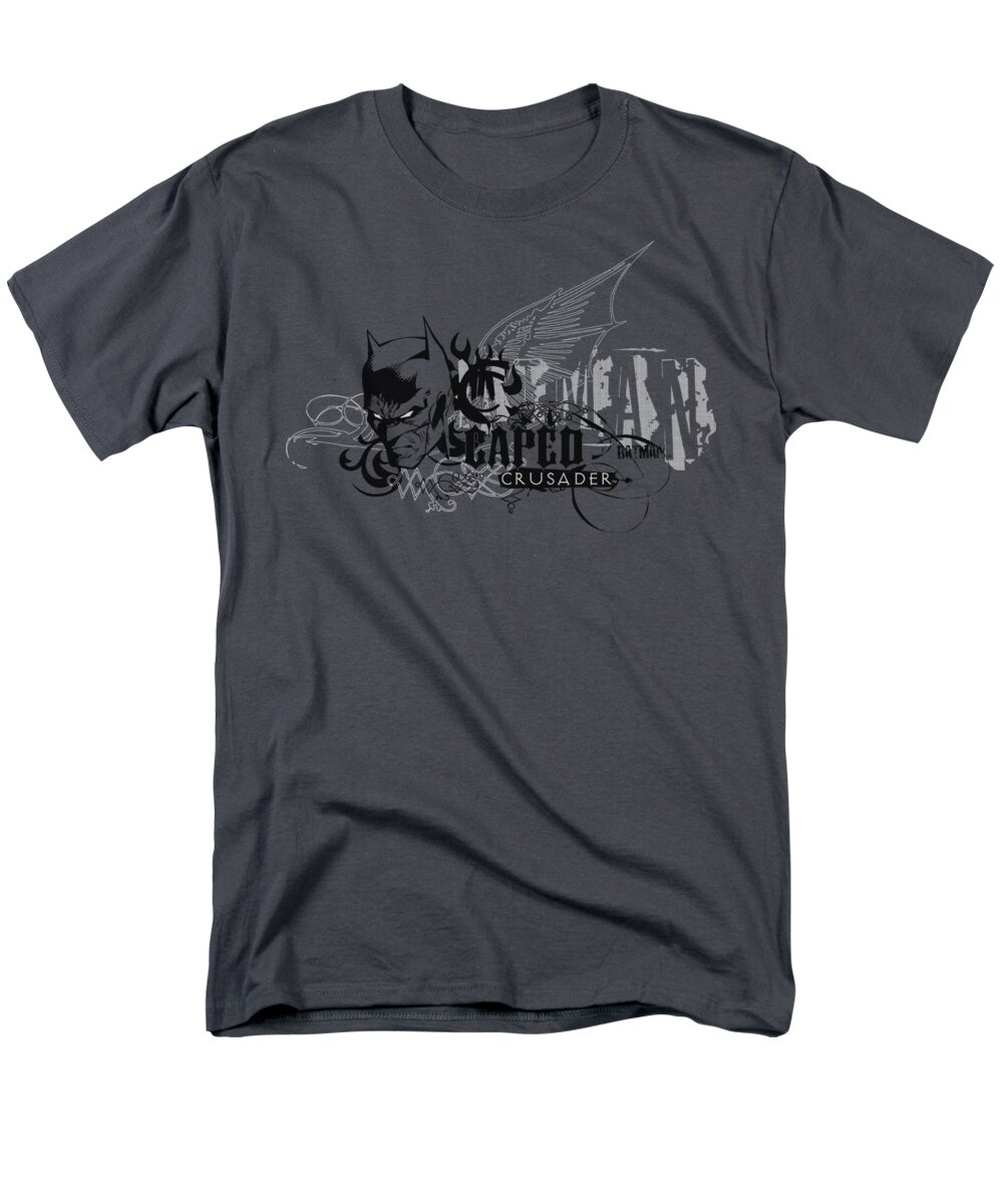 Batman Men's T-Shirt (Regular Fit) featuring the digital art Batman - Urban Crusader by Brand A