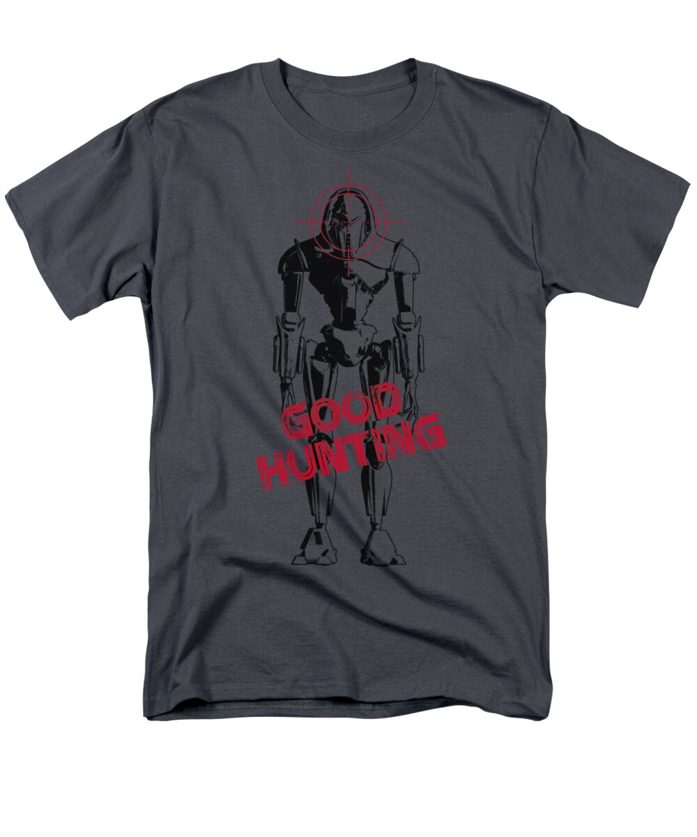Battlestar Men's T-Shirt (Regular Fit) featuring the digital art Bsg - Good Hunting by Brand A
