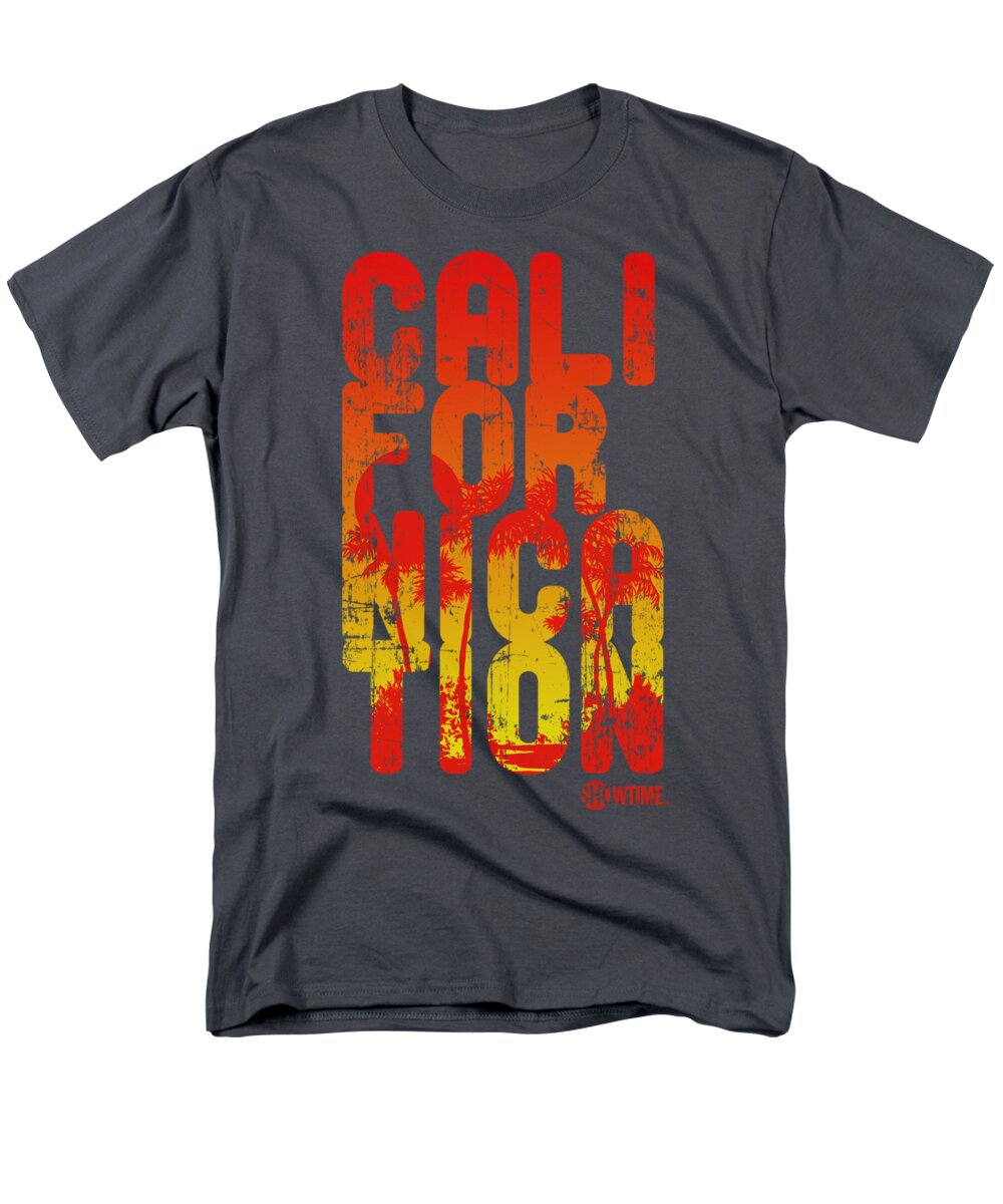Californication Men's T-Shirt (Regular Fit) featuring the digital art Californication - Cali Type by Brand A