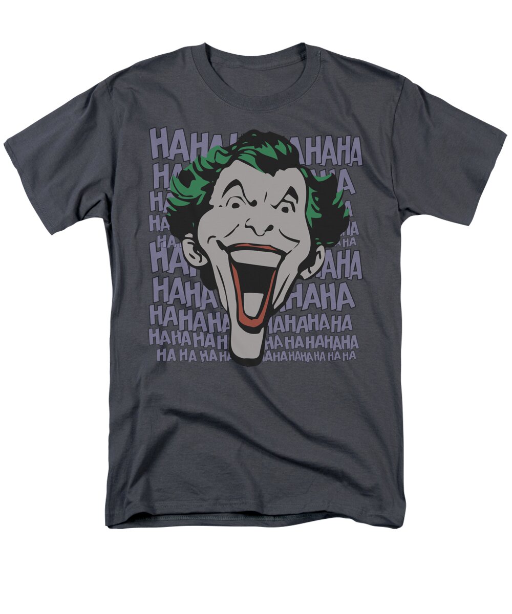 The Joker Men's T-Shirt (Regular Fit) featuring the digital art Dc - Dastardly Merriment by Brand A
