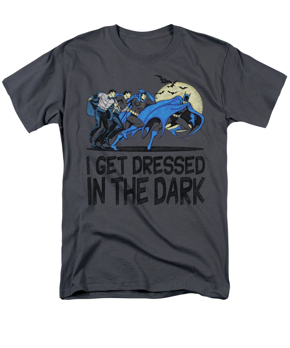 Dc Comics Men's T-Shirt (Regular Fit) featuring the digital art Dc - Get Dressed by Brand A