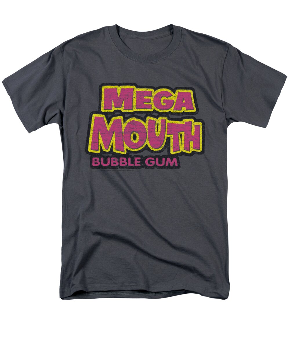 Dubble Bubble Men's T-Shirt (Regular Fit) featuring the digital art Dubble Bubble - Mega Mouth by Brand A
