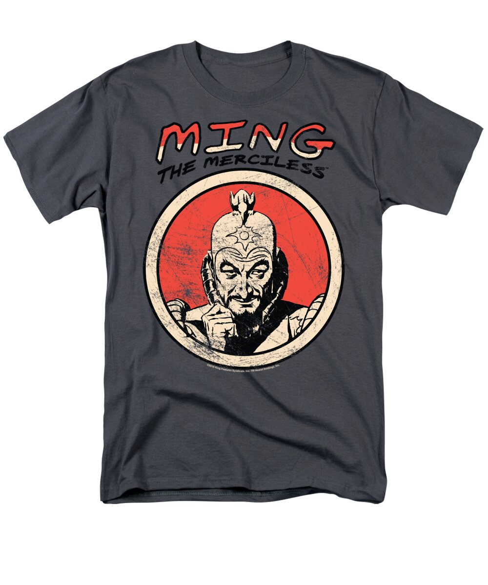  Men's T-Shirt (Regular Fit) featuring the digital art Flash Gordon - Ming by Brand A