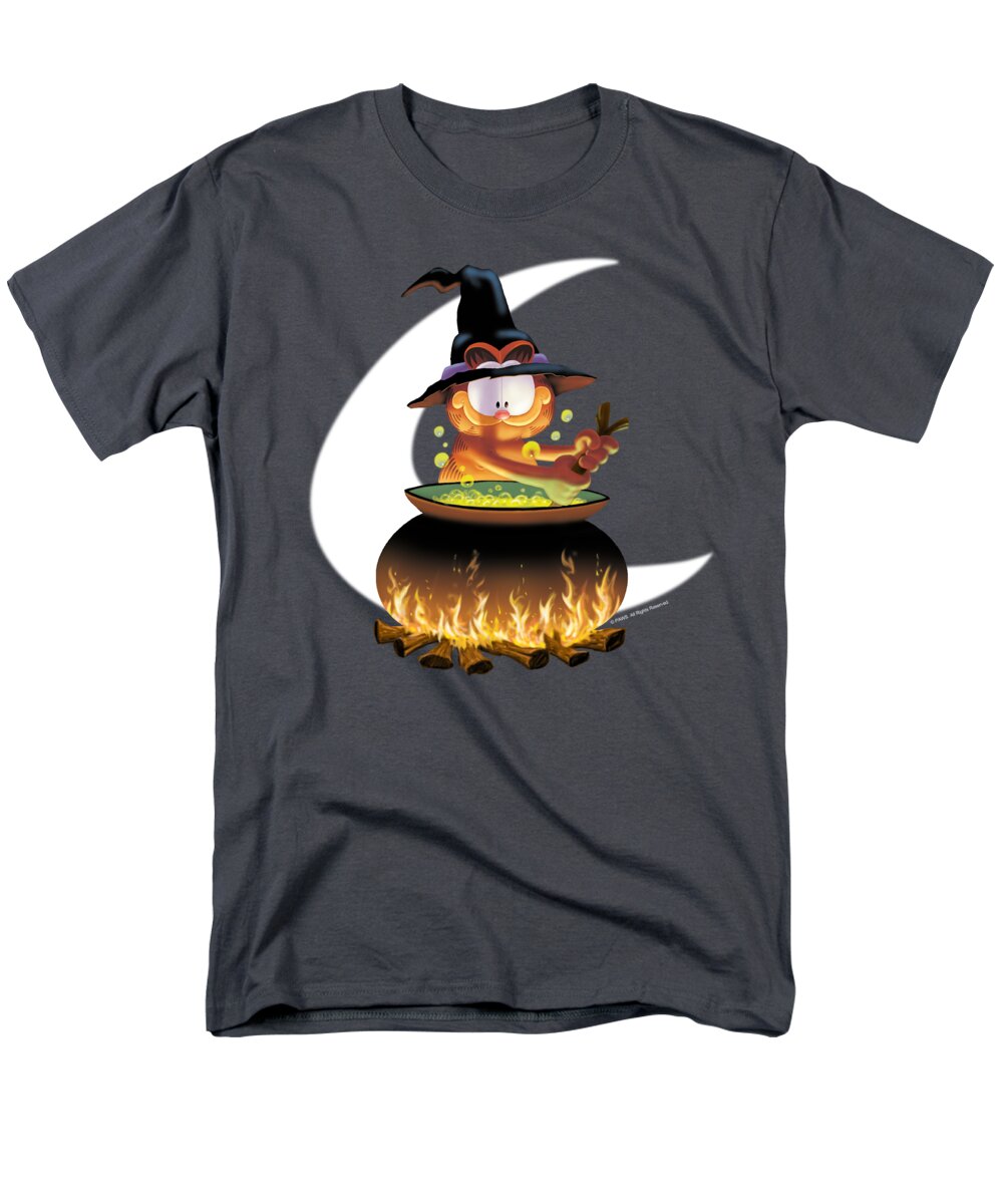  Men's T-Shirt (Regular Fit) featuring the digital art Garfield - Stir The Pot by Brand A