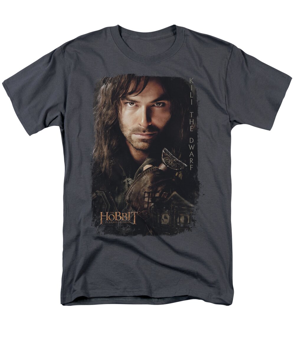 The Hobbit Men's T-Shirt (Regular Fit) featuring the digital art Hobbit - Kili Poster by Brand A