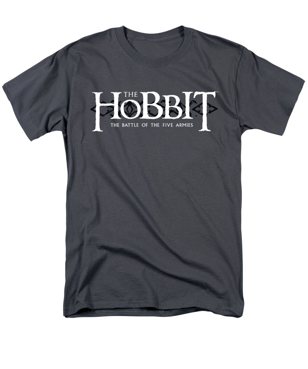  Men's T-Shirt (Regular Fit) featuring the digital art Hobbit - Ornate Logo by Brand A