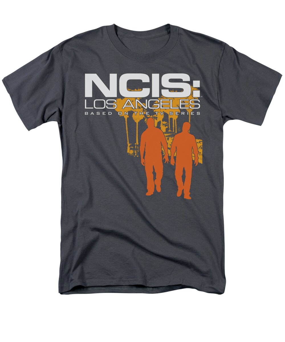 NCIS Men's T-Shirt (Regular Fit) featuring the digital art Ncis:la - Slow Walk by Brand A