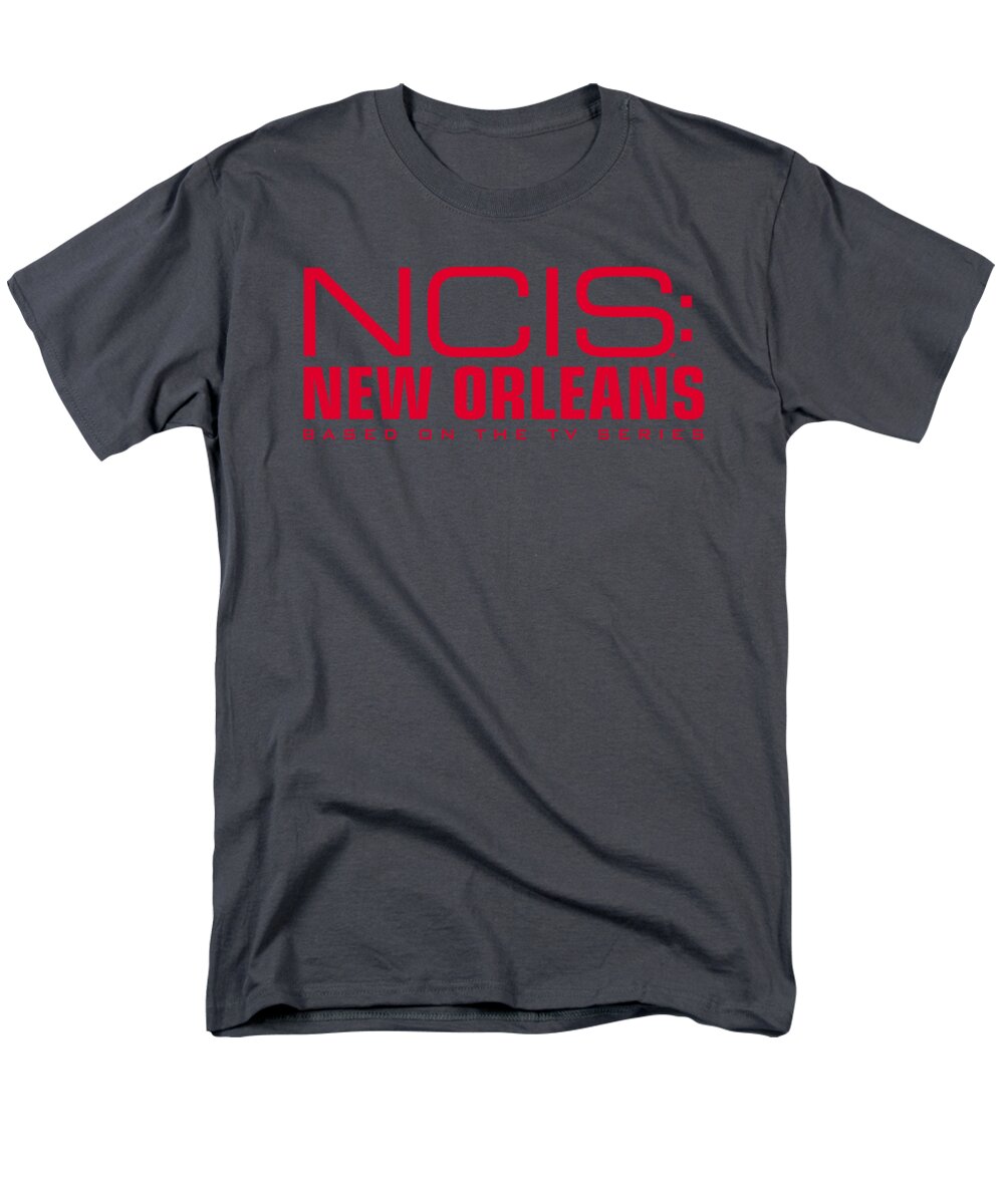  Men's T-Shirt (Regular Fit) featuring the digital art Ncis:new Orleans - Logo by Brand A