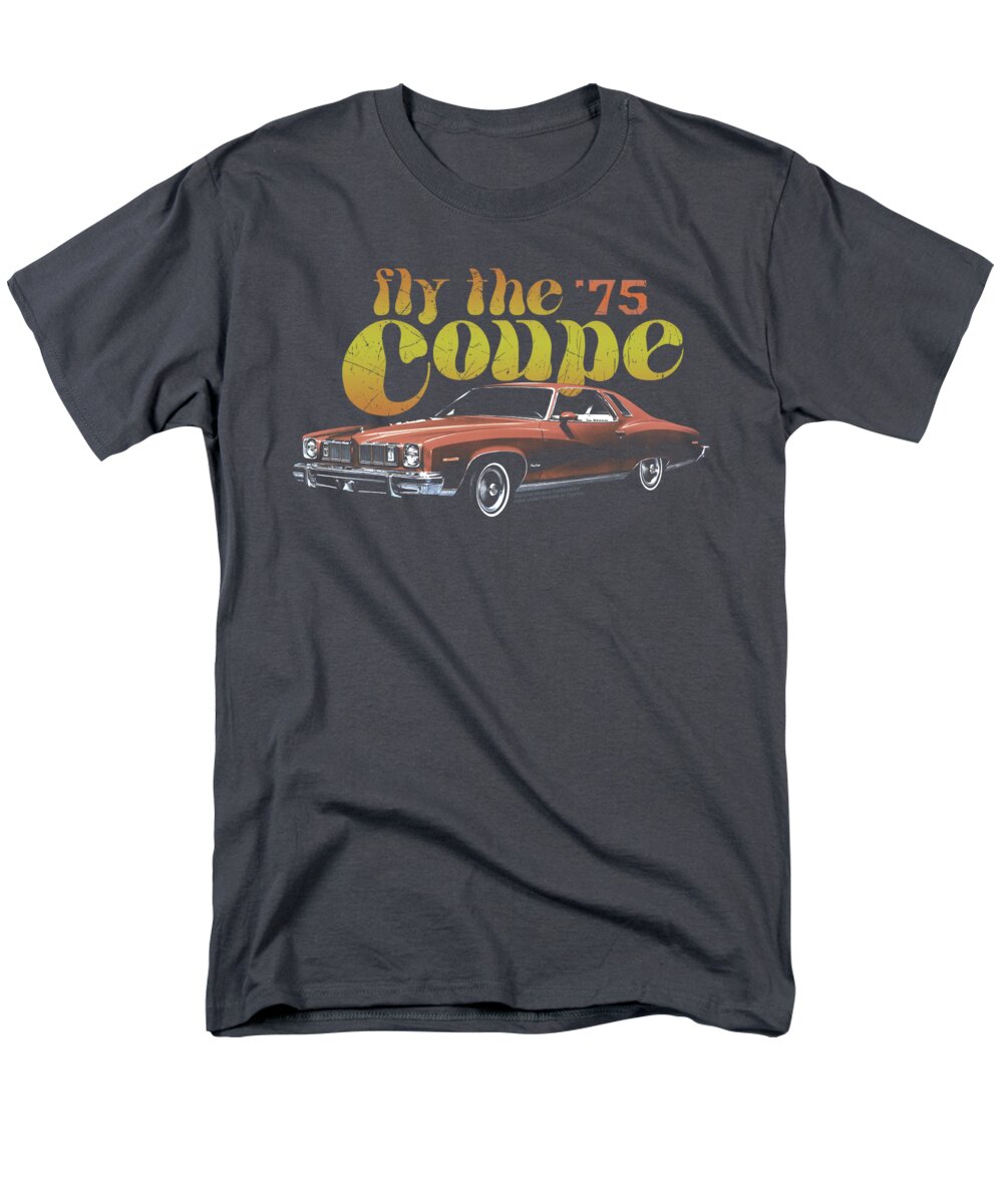  Men's T-Shirt (Regular Fit) featuring the digital art Pontiac - Fly The Coupe by Brand A