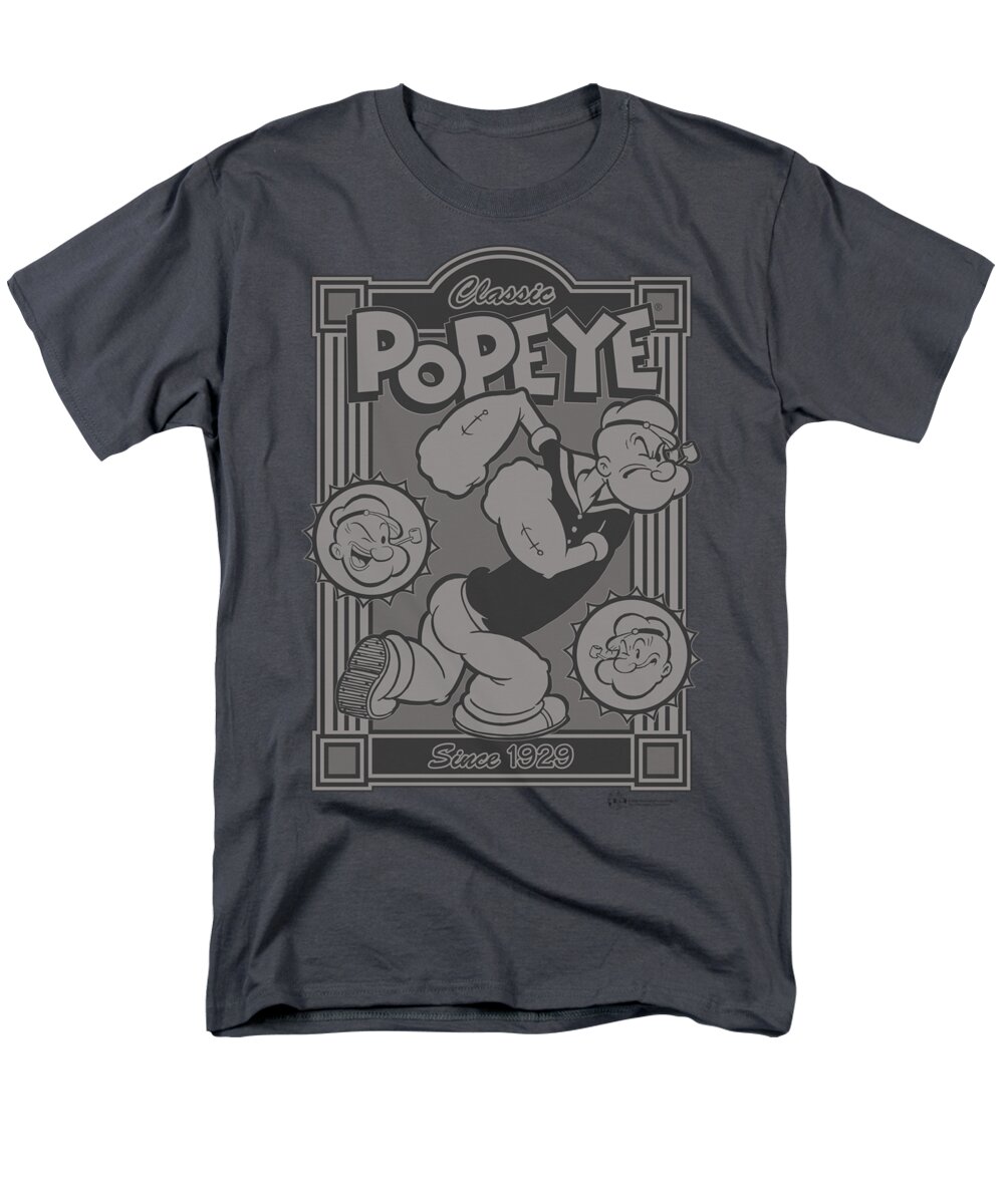 Popeye Men's T-Shirt (Regular Fit) featuring the digital art Popeye - Classic Popeye by Brand A