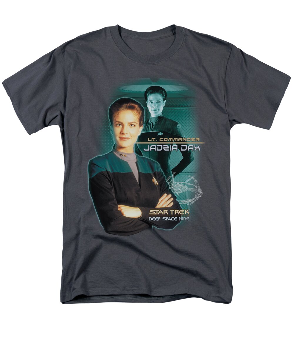 Star Trek Men's T-Shirt (Regular Fit) featuring the digital art Star Trek - Jadzia Dax by Brand A