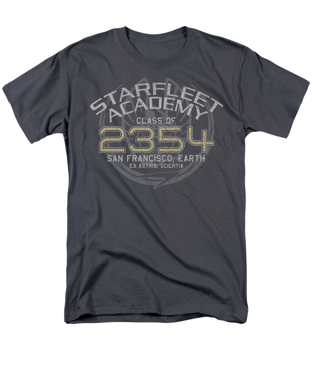 Star Trek Men's T-Shirt (Regular Fit) featuring the digital art Star Trek - Sisko Graduation by Brand A