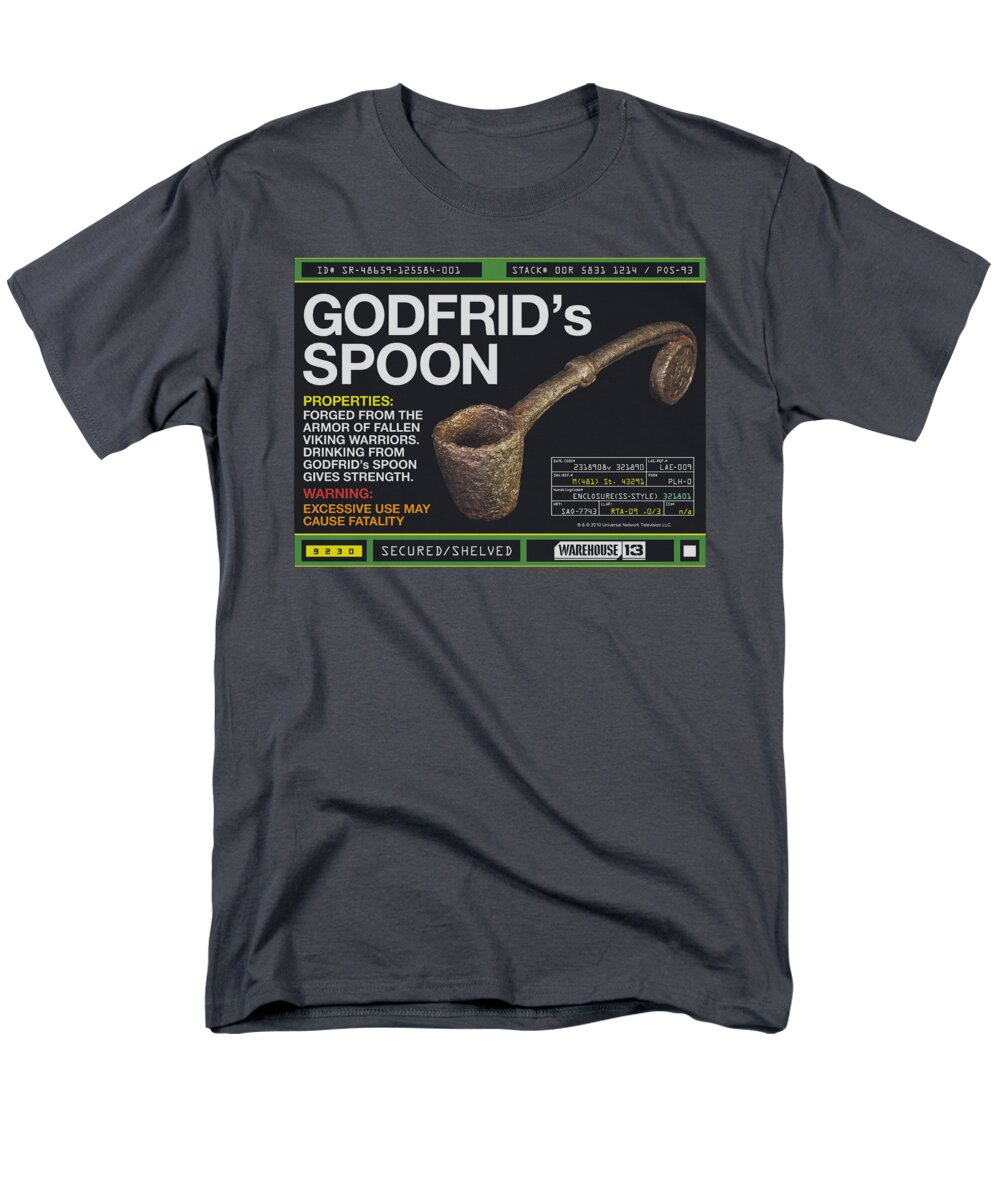 Warehouse 13 Men's T-Shirt (Regular Fit) featuring the digital art Warehouse 13 - Godfrid Spoon by Brand A