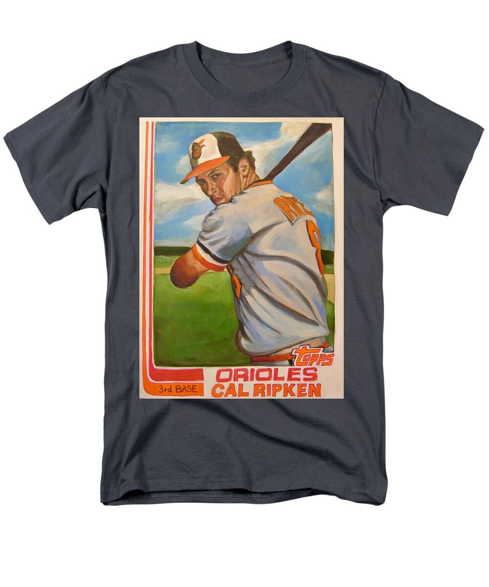 Cal Ripken Jr T-Shirt by Brian Coyne - Pixels