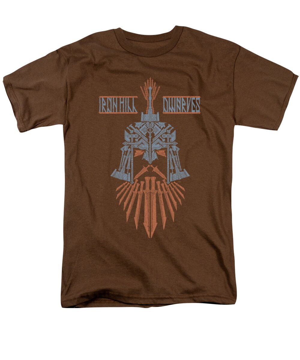  Men's T-Shirt (Regular Fit) featuring the digital art Hobbit - Ironhill Dwarves by Brand A