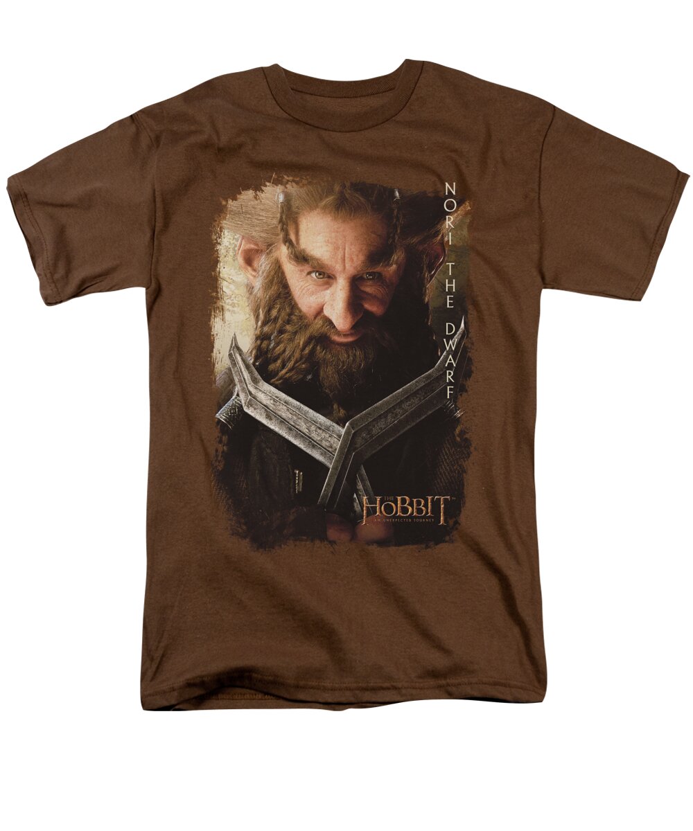 The Hobbit Men's T-Shirt (Regular Fit) featuring the digital art The Hobbit - Nori Poster by Brand A