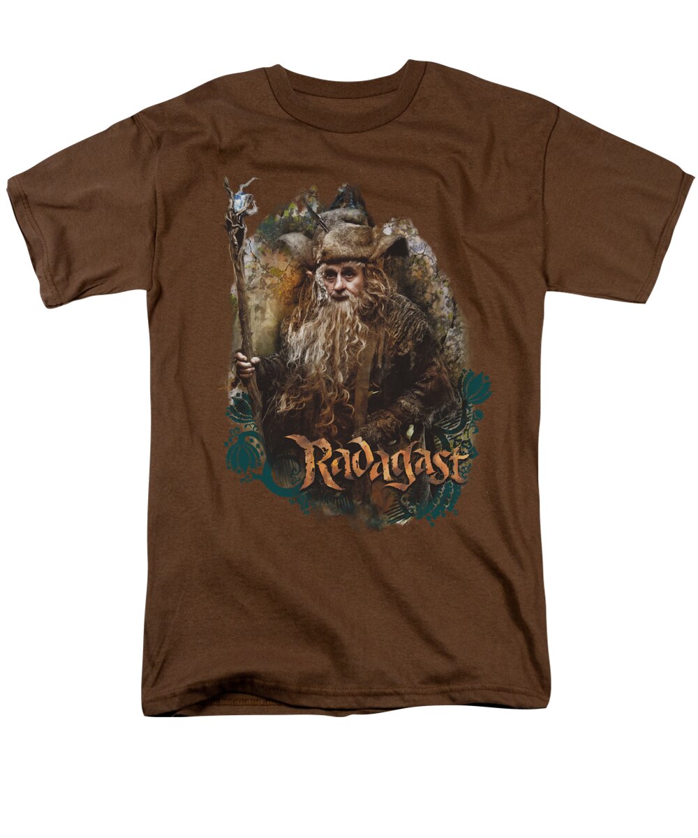 The Hobbit Men's T-Shirt (Regular Fit) featuring the digital art The Hobbit - Radagast The Brown by Brand A