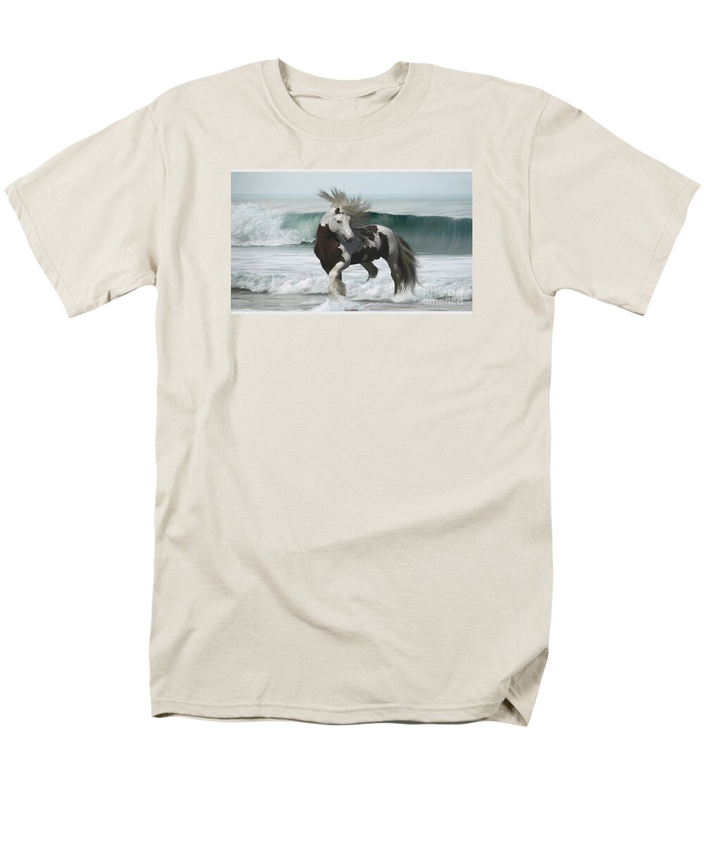 Ard Ri Men's T-Shirt (Regular Fit) featuring the painting Ard Ri by Lynn Jackson