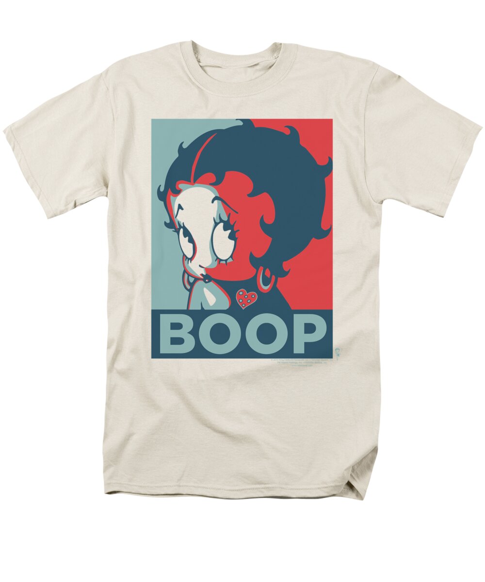 Betty Boop Men's T-Shirt (Regular Fit) featuring the digital art Boop - Boop by Brand A