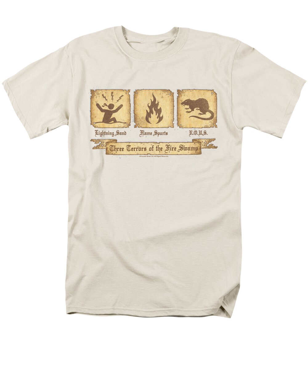 The Princess Bride Men's T-Shirt (Regular Fit) featuring the digital art Pb - Three Terrors by Brand A