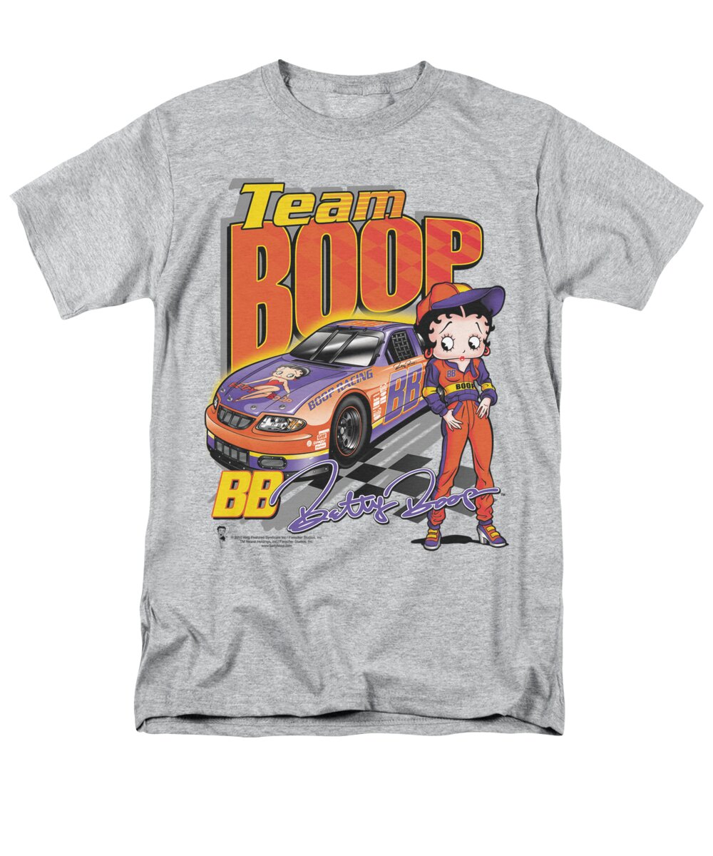 Betty Boop Men's T-Shirt (Regular Fit) featuring the digital art Boop - Team Boop by Brand A