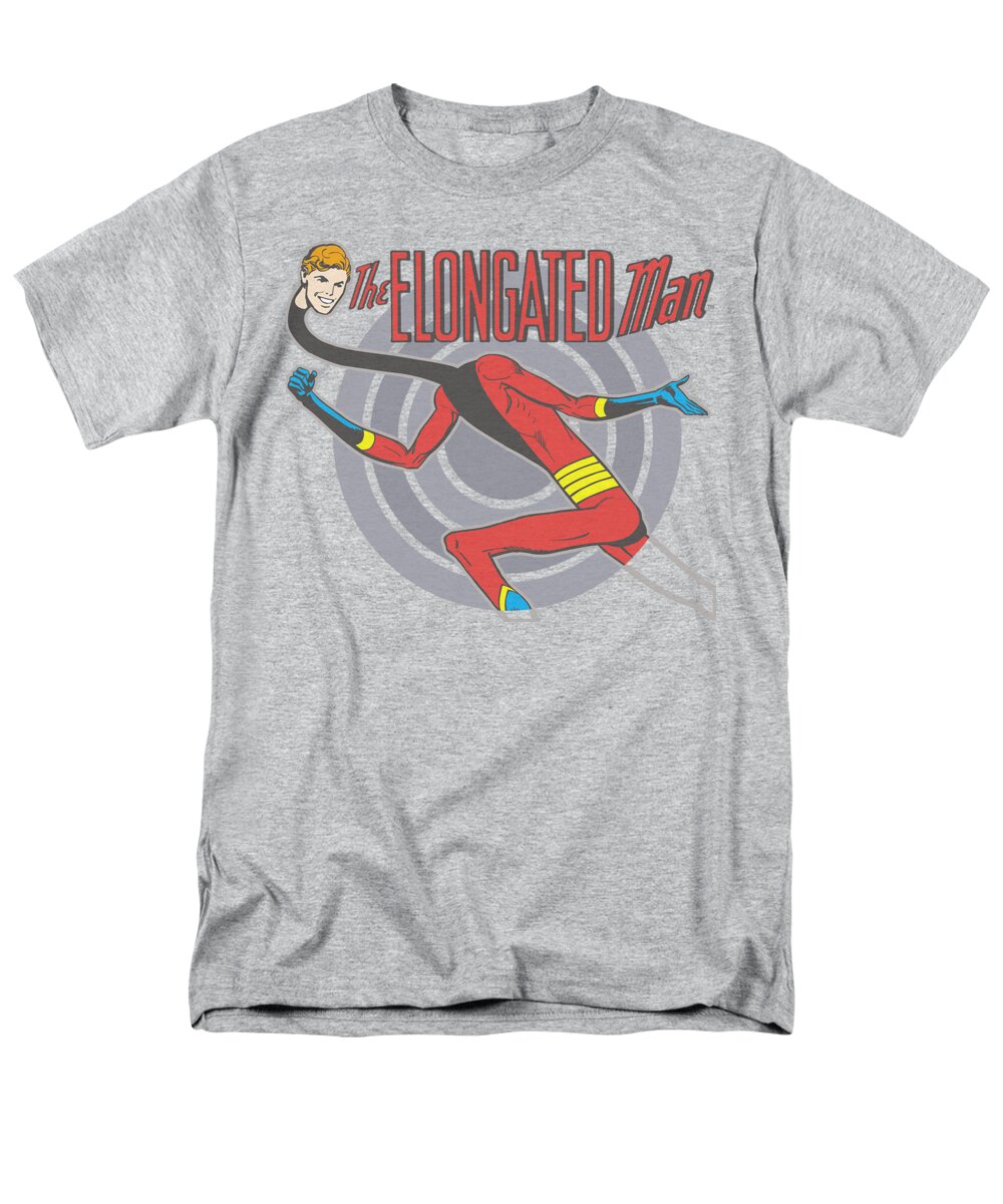 The Elongated Man Men's T-Shirt (Regular Fit) featuring the digital art Dc - Elongated Man by Brand A