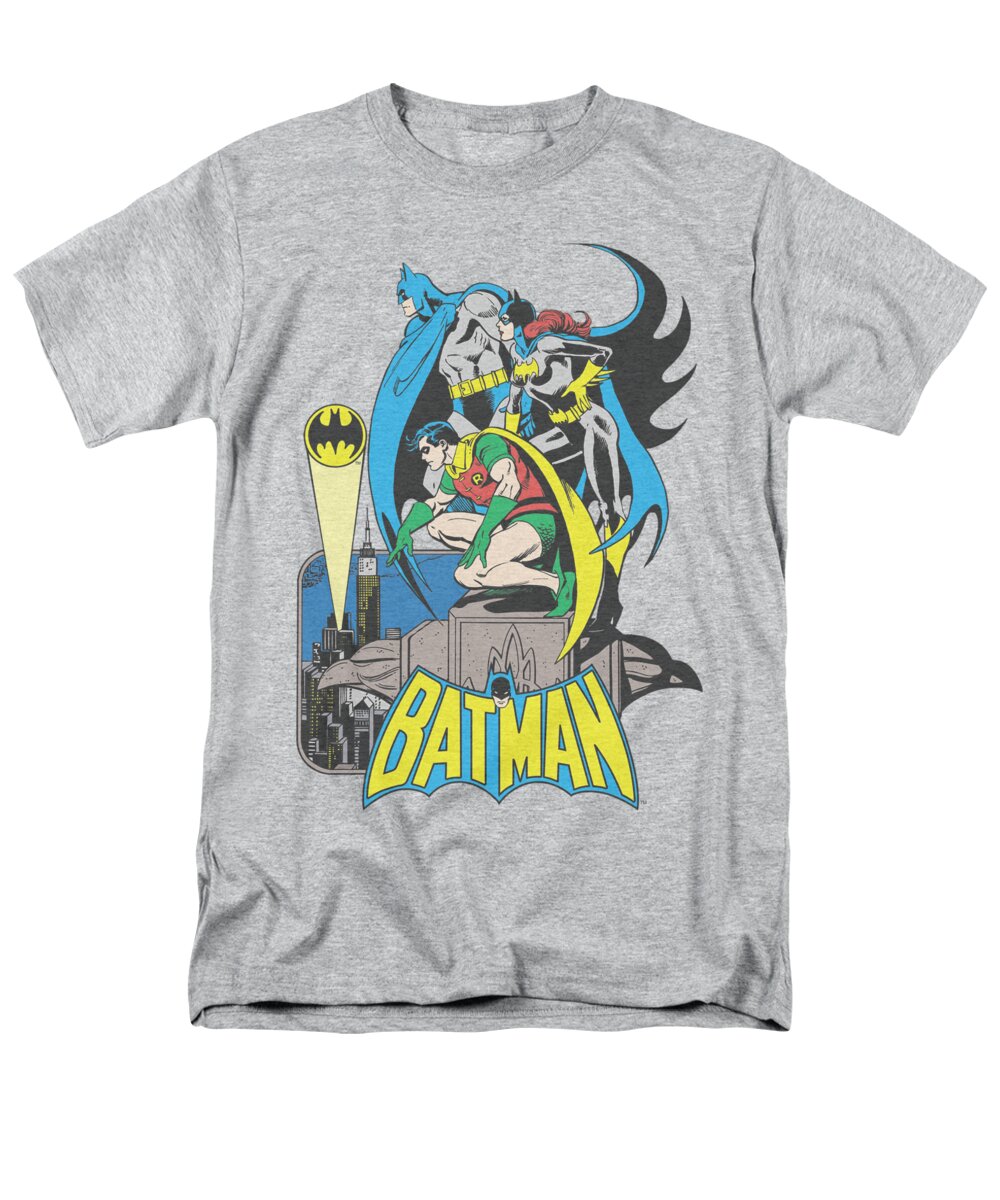  Men's T-Shirt (Regular Fit) featuring the digital art Dc - Heroic Trio by Brand A