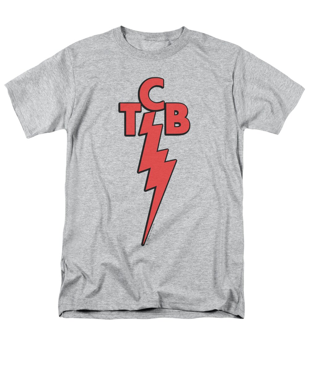  Men's T-Shirt (Regular Fit) featuring the digital art Elvis - Tcb by Brand A